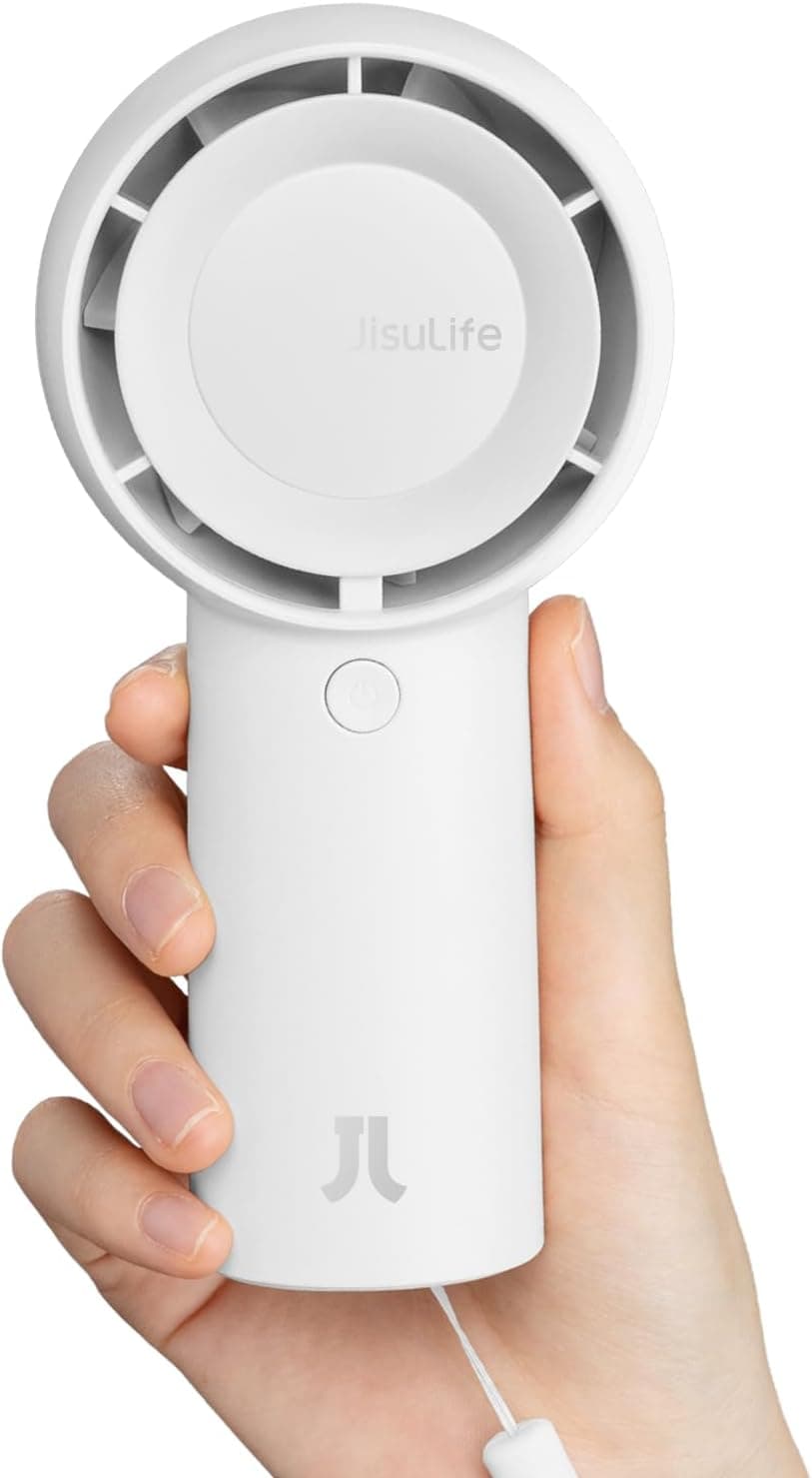 JISULIFE Handheld Turbo Fan 4000mAh USB-C - Image 4