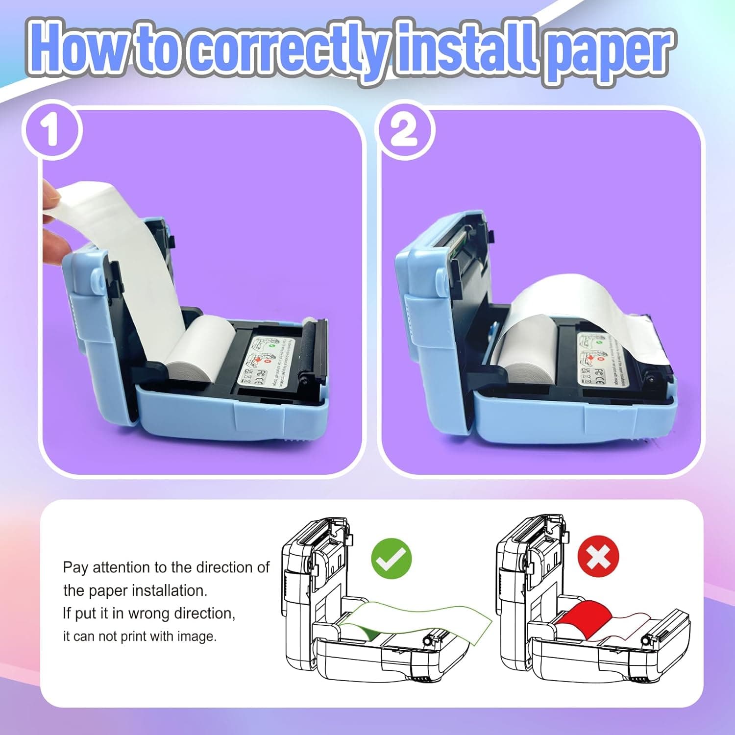 ESOXOFFORE Kids Instant Print Camera 1080P - Image 1