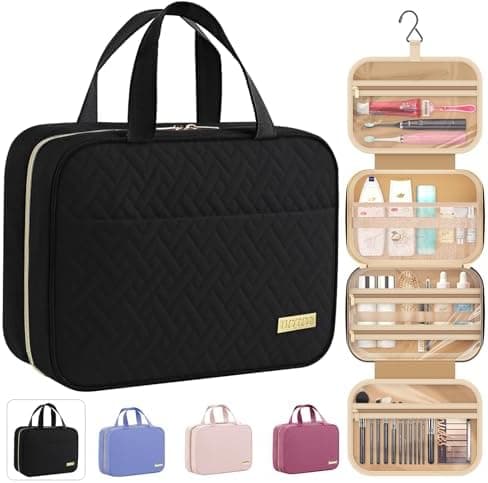 HOTOR Travel Toiletry Bag - Hanging Waterproof - Image 1